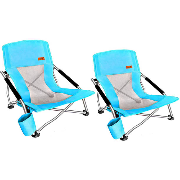 Mac Sports Mac Sport 2In1 Beach Day Folding Lounger Chair & Wagon